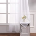 thumbnail image 3 of Rideau en Voile Transparent avec Oeillets, Rideau Aspect Transparent, 2 Pcs Blanc, 3 of 4