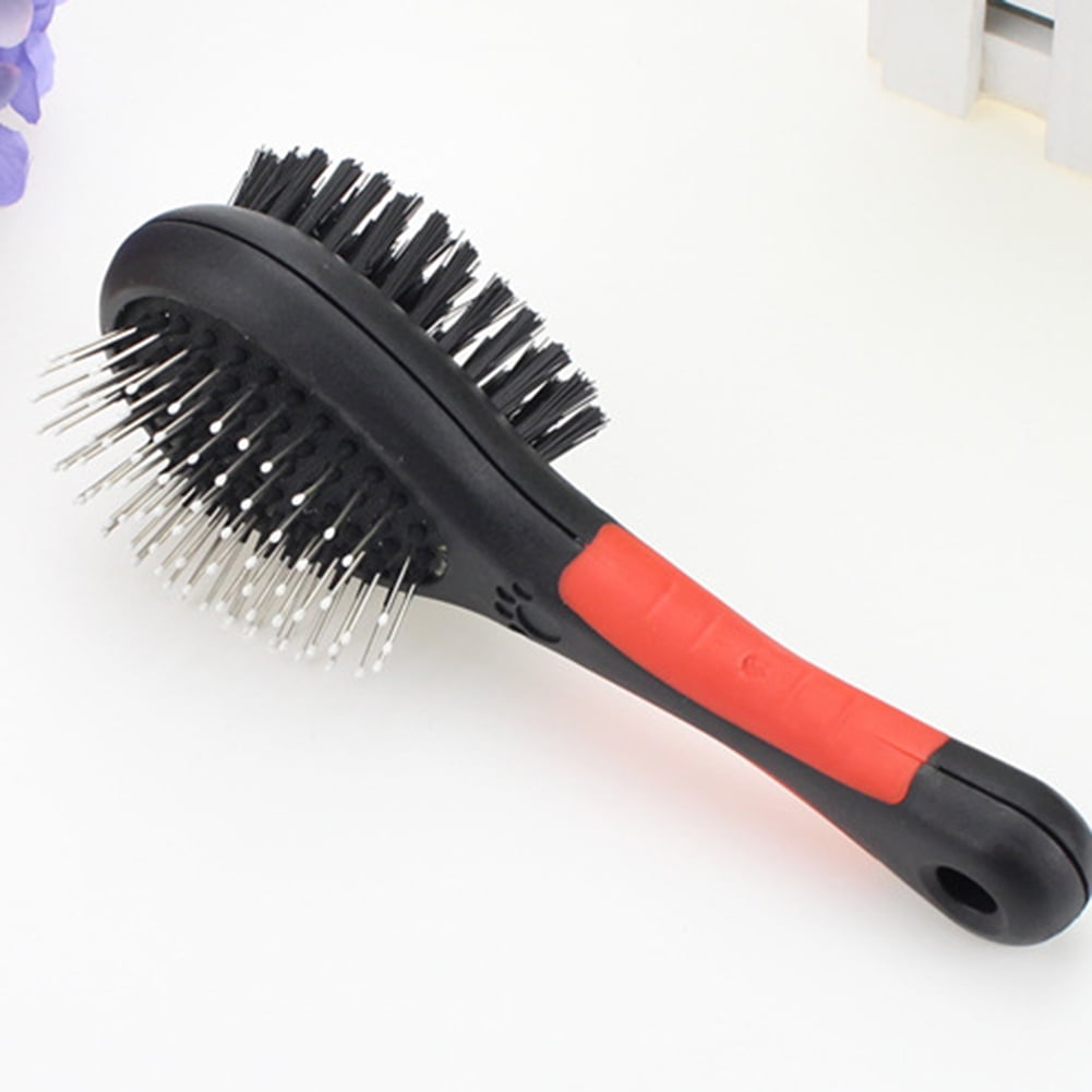 Culture Double-sided Long Short Hair Dog Cats Comb Puppy Pet Fur Grooming Shedding Brush