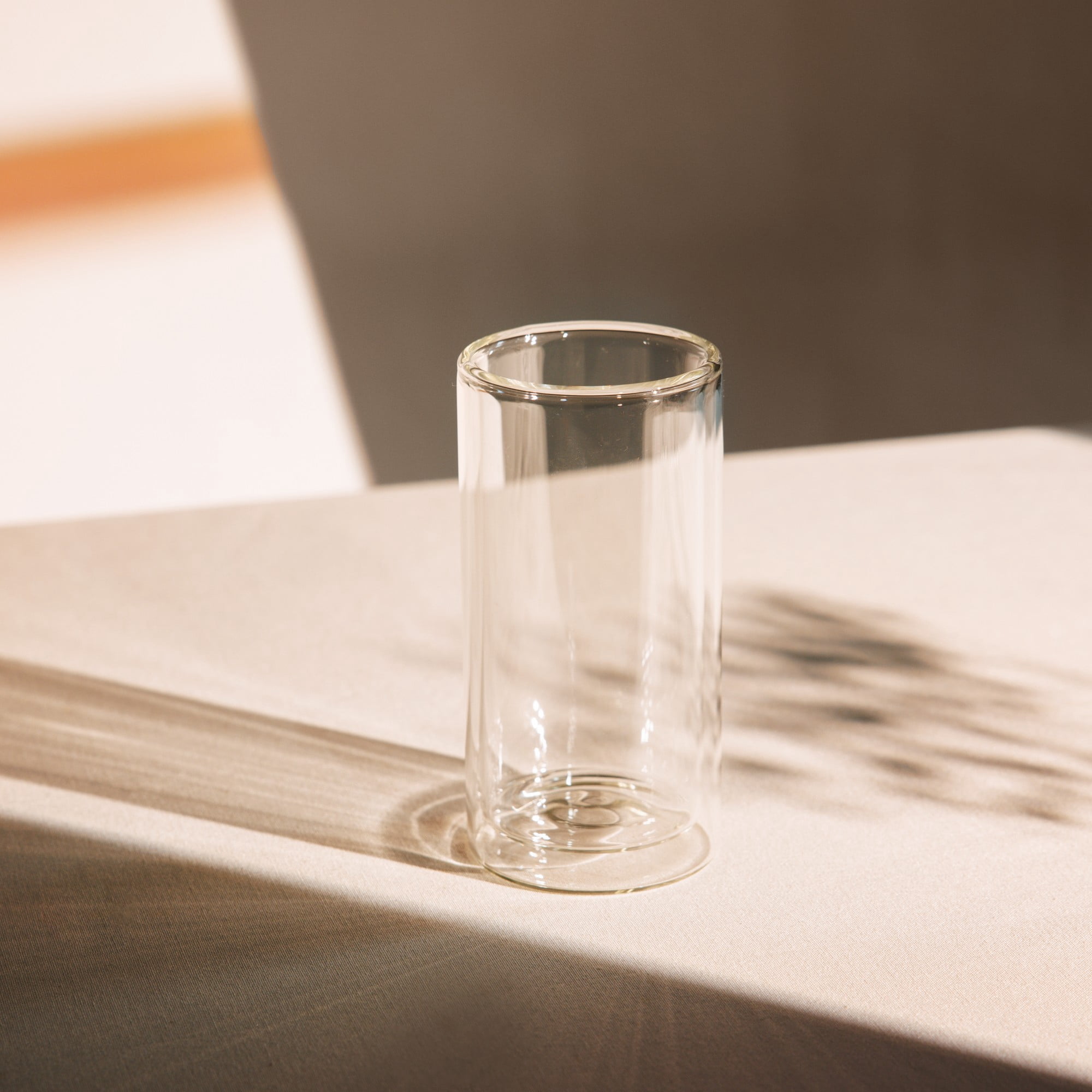 (2 pack) Thyme & Table 16 fl oz Clear Double-Wall Drinking Glass, 1 Piece