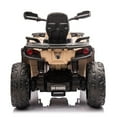 thumbnail image 5 of Licensed 24V Can Am Outlander Kids Ride on ATV, Rubber Tires, Leather Seat, 5 of 5