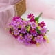 thumbnail image 4 of Flores artificiales de crisantemo para exteriores Arreglo floral sintético de plástico para decoración del hogar y el jardín, 4 of 6