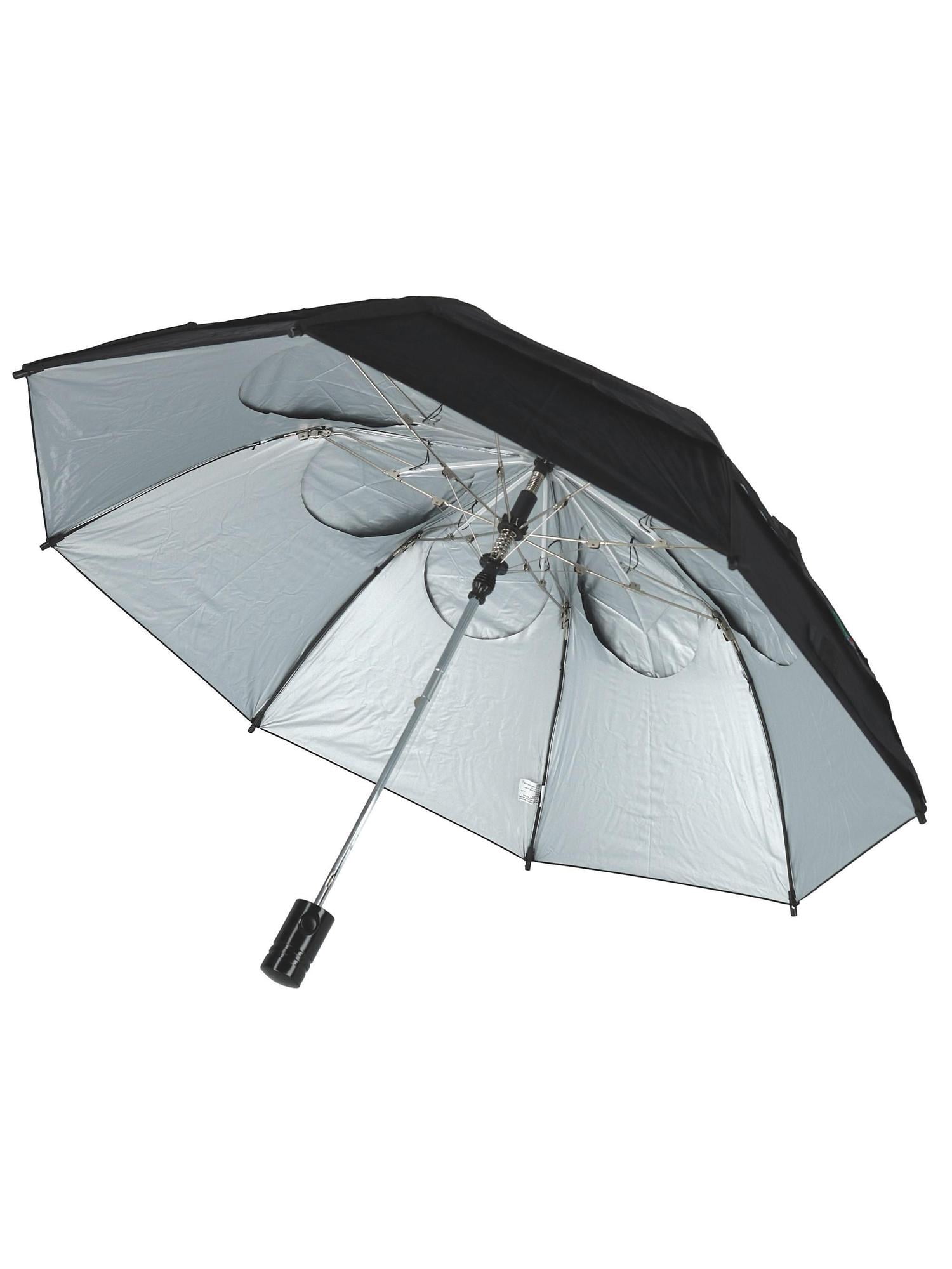 GustBuster Metro SunBLOK Auto Open UV Protected Vented Compact Umbrella