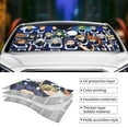thumbnail image 2 of My Hero Academia Car Windshield Sun Shade, Front Window Sun Shades, Visor Shield Cover For Car Suv Truck, Visor Protector Blocks Uv Rays, Keep Your Vehicle Cool, Medium, 55*29.9 Inch, 2 of 8