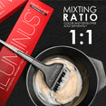 thumbnail image 3 of ILUMINUS Hair Dye, professional permanent hair color cream, with Niacinamide and Milk Protein to get a repaired and colored Hair with intense color shiny and silky. 3.54oz  10.0 Extra Light Blonde Nat, 3 of 6