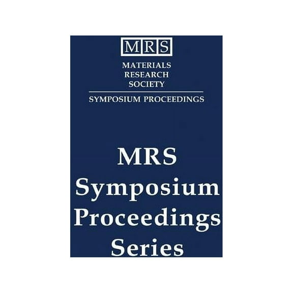 Mrs Proceedings Amorphous Polycrys Thin Film v1153, (Hardcover)