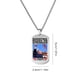 thumbnail image 2 of Collar de moda Trump USA Freedom Metal Trump Shot Fight Collar (Estilo A), 2 of 6