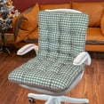 thumbnail image 5 of Qocolhg Rocking Chair Cushion Set, Indoor & Outdoor Rocker Cushions, Water Resistant Seat Cushion Set for Patio Furniture 3-Year Color Fastness Chair Pads with Ties, Green, Clearance, 5 of 8