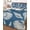 Lake blue, variant on Twin Quilt Bedding Set, Lake Blue Starfish Coastal Reversible Summer Quilt 3 Pieces, Shell Summer Beach Nautical Lightweight Bedspreads Coverlets with 2 Pillow Shams for All Seasons