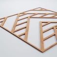 thumbnail image 5 of Ekena Millwork 23 3/8"W x 23 3/8"H x 1/4"T Large Gilcrest Decorative Fretwork Wood Wall Panels, Alder, 5 of 18