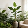 thumbnail image 6 of NWOKYZGH 1Pc Fake Plants Tall Artificial Faux Plants Indoor for Home Decor Tropical Artificial Palm Tree, Banana Leaves Tree, Monstera, Taro Leaves for office Outdoor, 6 of 6