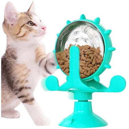 Multiple Automatic Cat Treat Dispenser,Automatic Pet Slow Feeder Puzzle ...