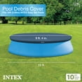 thumbnail image 2 of Open Box Intex 10' Easy Set Pool Debris Vinyl Cover Tarp 28021E (6 Pack), 2 of 11
