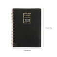 thumbnail image 2 of WORGEOUS  Agenda Book Journal Notebook 2023 Weekly Planner Notebooks College Ruled Black, 2 of 8