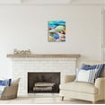 thumbnail image 3 of Stupell Industries Vivid Shells Abstraction Nature Painting Gallery Wrapped Canvas Print Wall Art, 16 x 20, 3 of 8