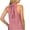 Pink, variant on Women'S Sleeveless Halter Top,Halter Solid Color Undershirt Shirts Summer Casual Elegant Business Work Sleeveless Top Breathable Sleeveless