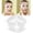 White, variant on Reusable Ear-Hook Silicone Face Mask Cover (White, Anti-Slip) - 1 Cover, Hanging Ear Silicone Protective Cover Can Be Reused Anti Peeling Beauty Cover Moisturizing Silicone . Promo Makeup Organizers
