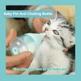 thumbnail image 4 of Rechale 6pcs Replaceable and Reusable Silicone Nipples for Kitten and Puppy Bottles, Anti-Choking Feeder Design, for Newborn Pets (Blue), 4 of 8