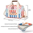 thumbnail image 2 of AUXDIQ 15L Cooler Bag Leakproof Lunch Box Insulated Lunch Bag Thermal Camping Coolers Picnic Bag (Colorful), 2 of 6