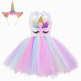 thumbnail image 1 of Ymyiu Robe pour Filles Robes pour Filles Été Formelle Fête Mariage Manches à Volants en Maille Longueur Genou Robe Trapèze 2T 4T (Or, 2-4 Ans), 1 of 4