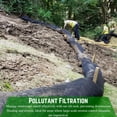 thumbnail image 5 of Farm Plastic Supply - Erosion Control Silt Sock - 8" x 20' - Sediment Filter for Stormwater Drainage, Erosion Control, Drain, Inlets, Catch Basins, 5 of 7