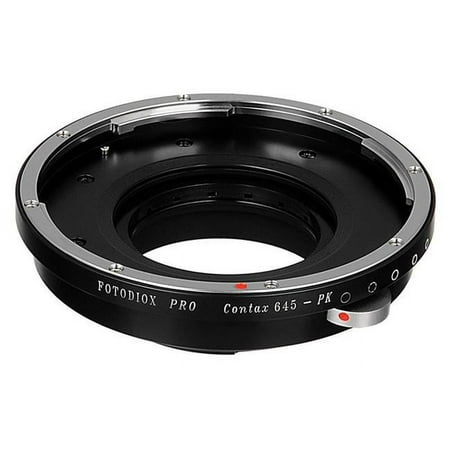 UPC: 0847372019847 | Fotodiox C645-PK-Pro Pro Lens Mount Adapter – Contax 645 Mount Lenses To Pentax K Mount SLR Camera Body with Built in Aperture Iris