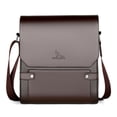 thumbnail image 2 of Bolso bandolera de negocios de moda para hombre, bolso de hombro impermeable, cuadrado, vertical, que reduce la carga, 2 of 2