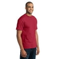 thumbnail image 4 of Port & Company Men's Cotton/Polyester T-Shirt with Pocket - X-Large - Red, 4 of 6
