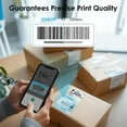 thumbnail image 4 of KNAON Bluetooth Thermal Shipping Label Printer, 4x6 Portable Thermal Address Label Printer for Small Business, Compatible with iP, 4 of 9