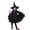 Black, variant on Witch Costume, Witch Outfit, Witch Roleplay, Cute Chi’Ldren Halloween Orange Witch Costume for Gi'Rls, Todd'Ler Inf'Ant Ba'By Halloween Costume Outfit Cosplay-Cloak+Hat+Pumpkin Bag+Broom, Orange 120