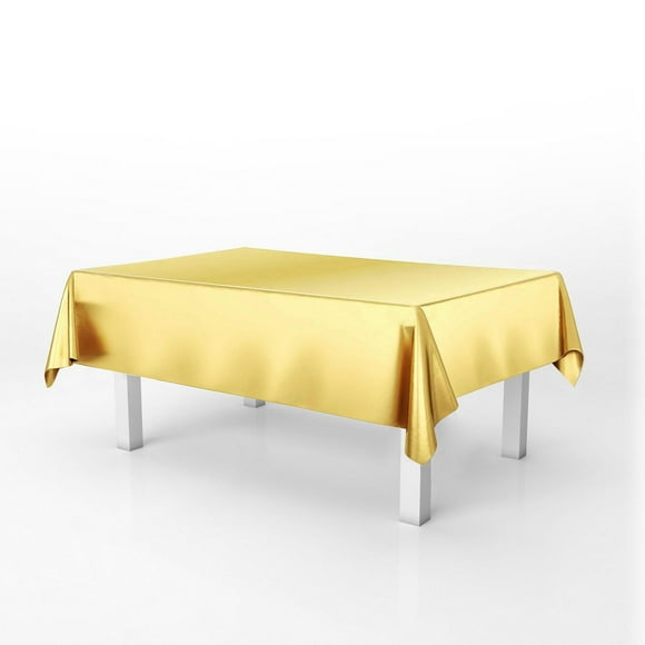 Gold tablecloth, Gold foil tablecloth