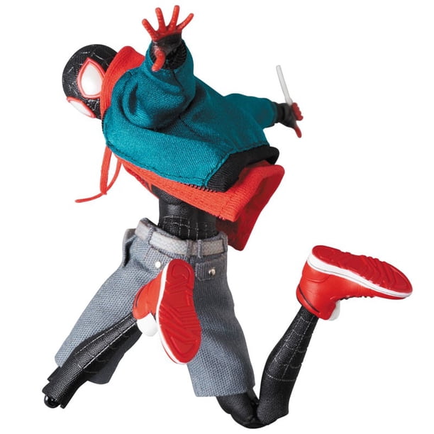 Relanzamiento de 2022 Mafex No. 107 Spiderman Miles Morales Into