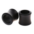 thumbnail image 4 of 1 Par es De Madera Del Oído Del Enchufe Hueco Mm Negro 8mm Sunnimix Madera del ampliador del oído, 4 of 7