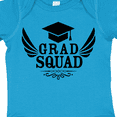 thumbnail image 4 of Inktastic Grad Squad with Graduation Cap and Wings Boys or Girls Baby Bodysuit, 4 of 5