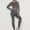 Dark Gray, variant on Womens Trouser Pants Pants For Women In Clothing Track Pants Mid Waist Rise Long Straight-Leg XL