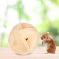 thumbnail image 4 of Juguete Para Hámster Bola De Madera Para Hámster Confiable De 6 Cm/2 4 Pulgadas Para Hámster Pequeño ANGGREK Otros, 4 of 8