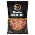 thumbnail image 2 of (8 pack) Mac's Chicharrones Golden Pork Cracklins, Fried Pork Fat with Skin, 8 oz Bag, 2 of 10
