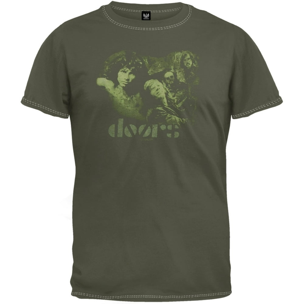 The Doors - The Doors - No One Here Overdye T-Shirt - Medium - Walmart ...