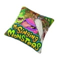 thumbnail image 4 of My Singing Monsters Square Pillow Case Pillow Holder Soft Decorative Pillow Sham Cushion Cases Pillowcase 26"X26", 4 of 7