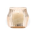 thumbnail image 4 of Creative Co-Op Light Amber Transparent Glass Tealight Holder, 4 of 5