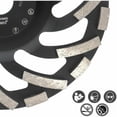 thumbnail image 3 of Disco de diamante profesional Abrasivo 180 mm x 22,2 mm Plato lijador PDX82.919 Solera, asfalto, yeso, materiales de construcción abrasivos, 3 of 5