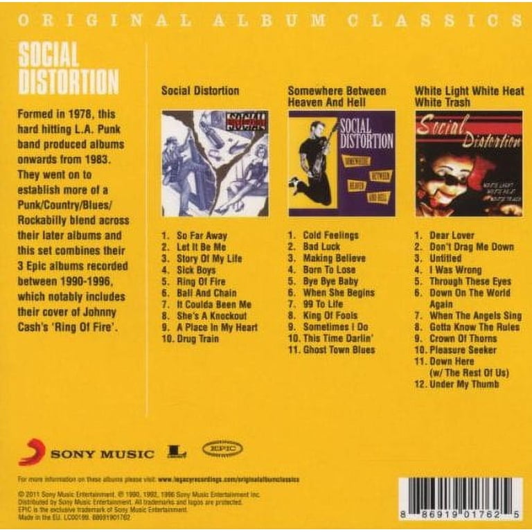 Social Distortion - Original Album Classics - Music & Performance