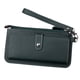 thumbnail image 1 of Carteras de cuero para mujer - Cartera de chequera con bloqueo RFID con ranuras para tarjetas de crédito, 1 of 5