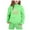 Green, variant on Girls Outfits Set Comfortable Long Sleeve Hoodie Sweater and Pants for Outdoor Play Stylish Casual Wear for Young Girls