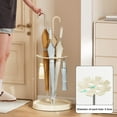 thumbnail image 4 of COM1950s Umbrella Holder for Entryway,Umbrella Stand Indoor,Household Umbrella Rack Door Storage Artifact Umbrella Rack Multifunctional Creatives Umbrella Storage Rack Racket Storage Rack,13X17In, 4 of 6
