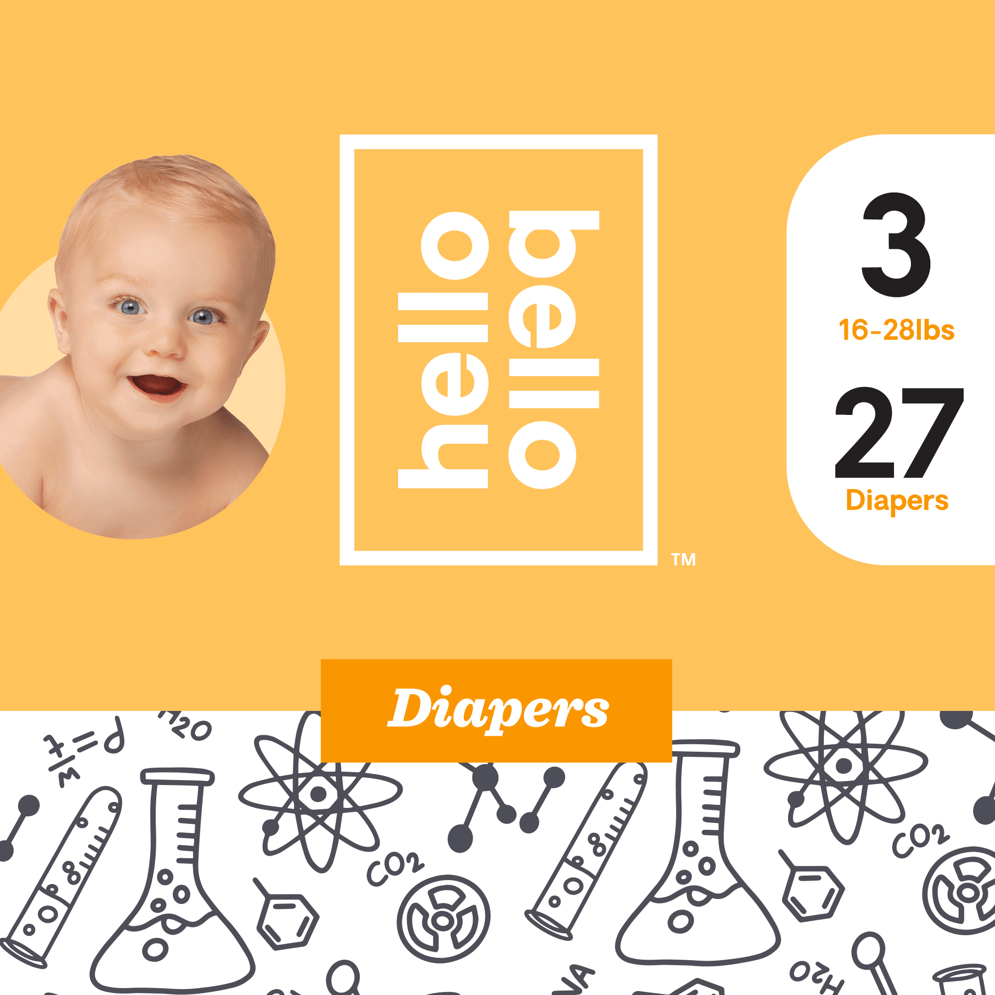 Hello Bello Diapers Gaseous States Size 3 (27ct)