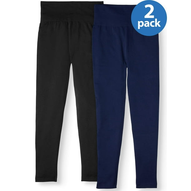 Feathers Feathers Women's Plus Size HighWaisted Cozy Fleece Lined