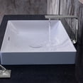 thumbnail image 3 of Toto LT476G Kiwami 23-5/8" Ceramic Vessel Bathroom Sink with Front Overflow and, Cotton, 3 of 5