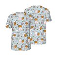 thumbnail image 6 of Rocae Carrot Rabbit for Breathable Men's Baseball T-Shirt Fashionable Casual Baseball Jersey, Moisture-wicking Sportswear Large, 6 of 9