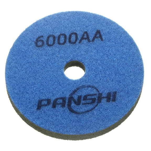 Uxcell Diamond Sponge Fiber Polishing Pad 5" 6000 Grit Polish Pad Blue Dark Green