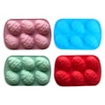 thumbnail image 2 of cpengpj Clearance Easter 6 Hole DIY Dinosaur Eggs Chocolate Baking Tools, 2 of 7